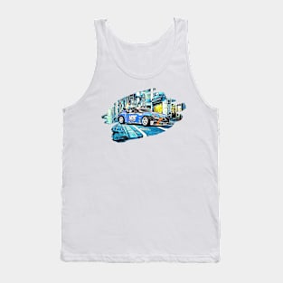 370Z Drift Tokyo Night Print Tank Top